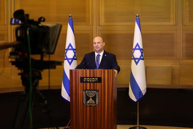 Israeli Prime Minister Naftali Bennett announced, Wednesday, June 29, in front of the elected representatives of his party 