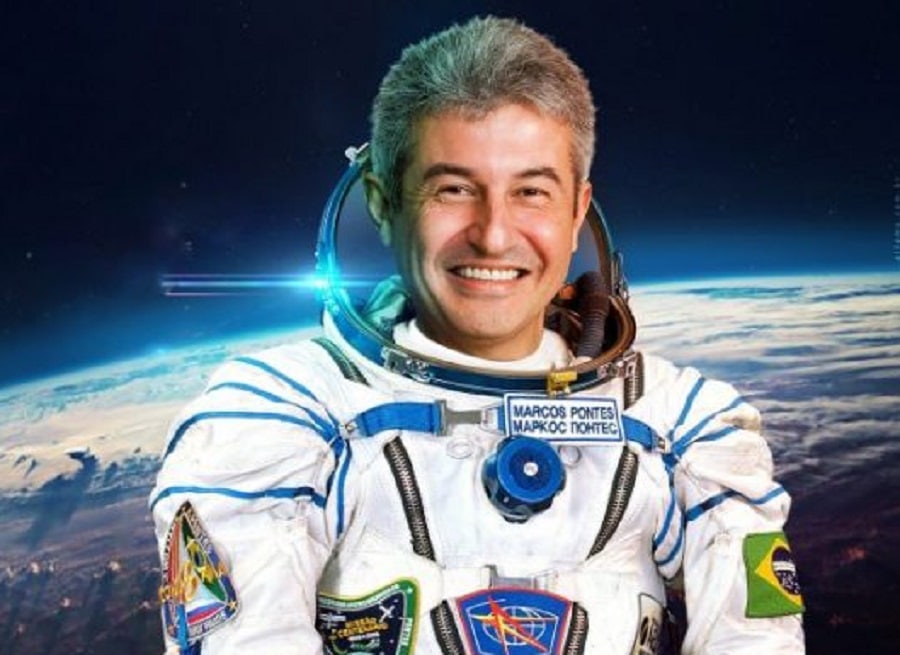 Meet Victor Hispanha, a Brazilian who travels with him to space