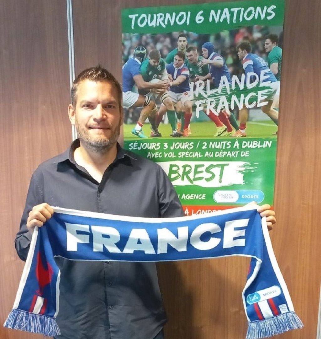 Brest Brittany Airport: private flight to Dublin for the rugby match between Ireland and France