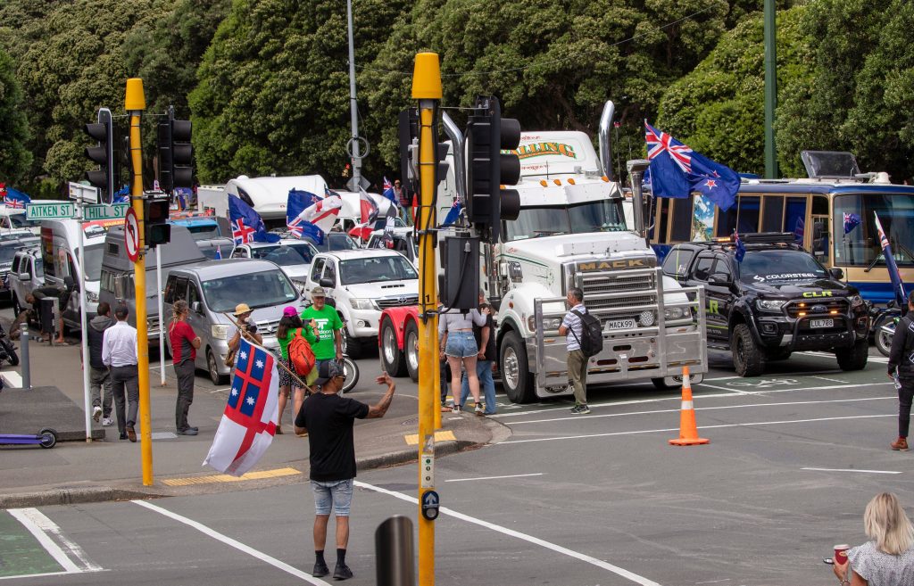 After Canada, the "Freedom Caravan" in New Zealand