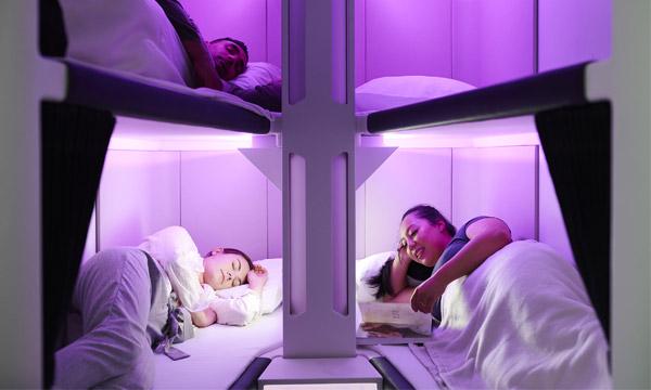 Air New Zealand will install berths...in economy class!