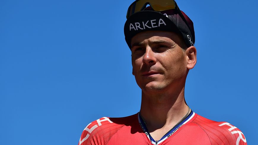 Warren Barguil sur l'étape Dunkerque-Calais du Tour de France 2022