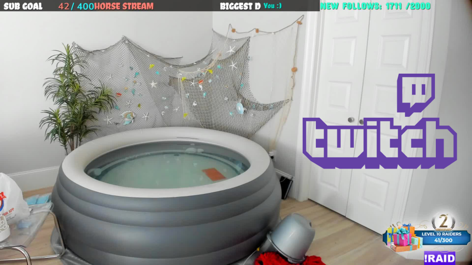 Twitch: This hot bath has become popular thanks to a rather unusual technology