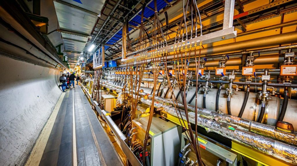 What do you know about the world's largest and most powerful particle accelerator, which will be fully operational on Tuesday