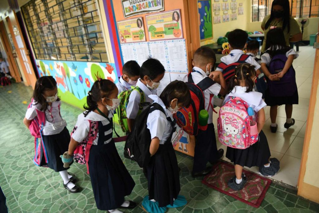 In the Philippines, students are returning to school after more than two years of lockdown