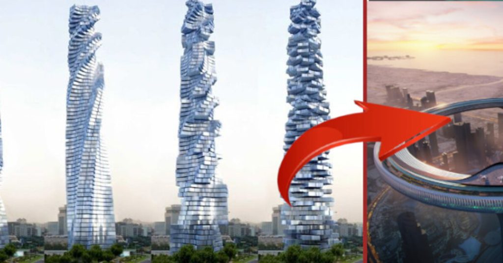 This new skyscraper deserves the greatest sci-fi movie