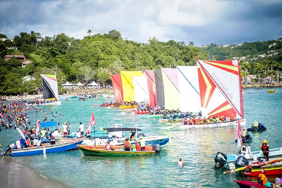 [CARTE] Tour de Martinique in round boats 2022: arrangement and live location of the third stage Trinité / Saint-Pierre