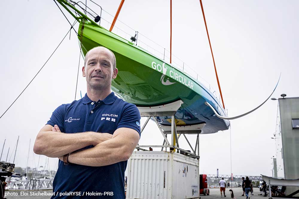 Kevin Escoffier: “The Holcim-PRB team and I are ready to set sail (...)