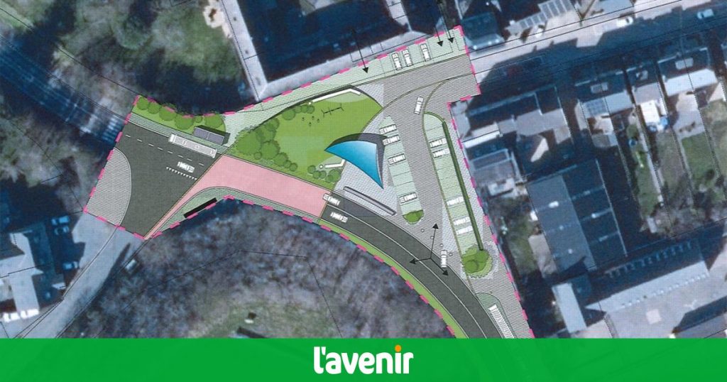 Modave wants to create a friendly space on the Place de Stée