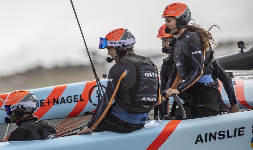 Duchess Kate sails from Plymouth with a British team