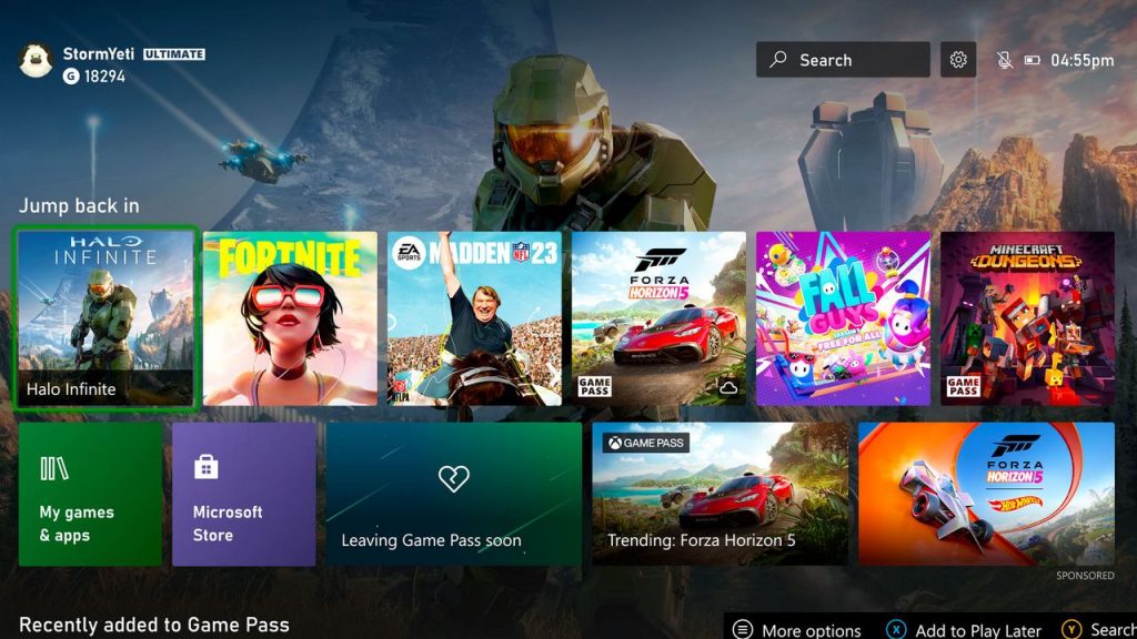 Xbox Dashboard: Gamers prefer concepts other than Microsoft |  Xbox One