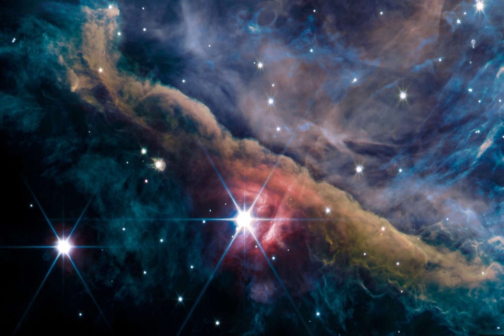 The James Webb Telescope captures the stellar nursery of Orion