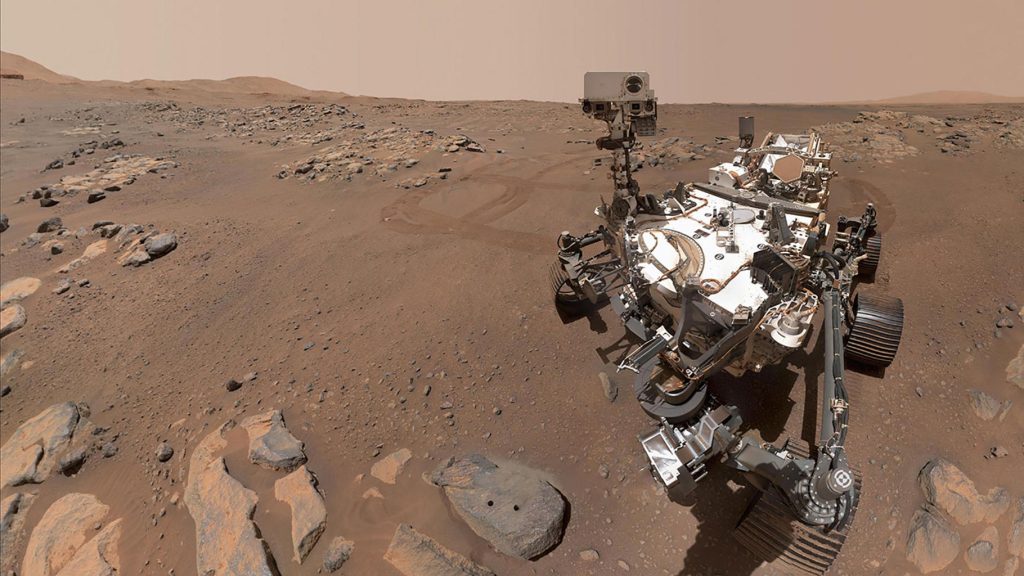Perseverance rover has discovered potential biometric fingerprints on Mars
