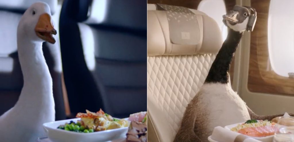 Ad with a goose: Did Emirates copy Air New Zealand?
