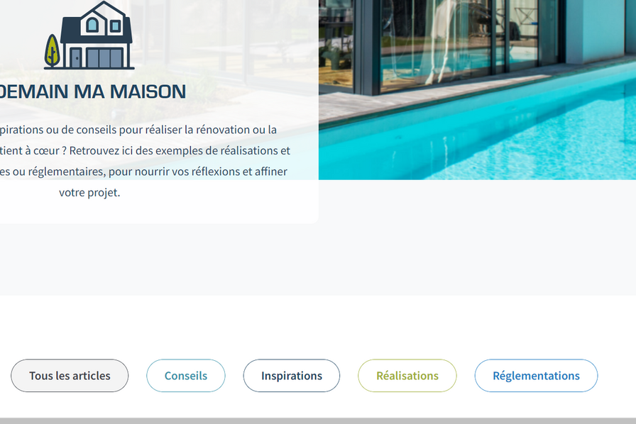 "Demain Ma Maison", the new consulting space on the Ouvêo website