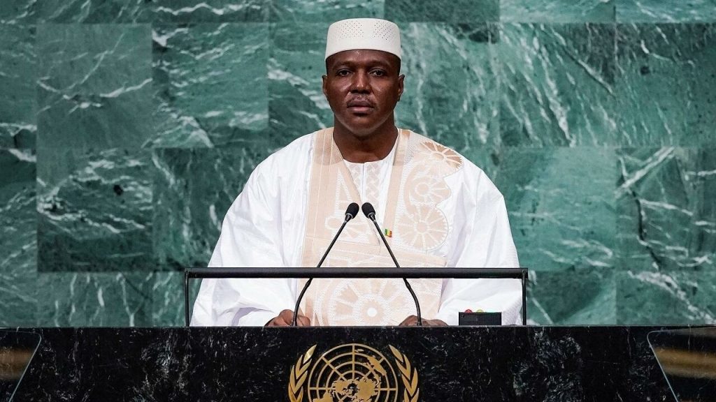 On the UN platform, the interim Malian Prime Minister did not hand over anyone