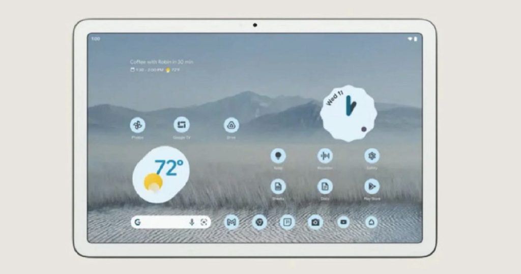 Pixel tablet: the Google tablet is gradually revealed