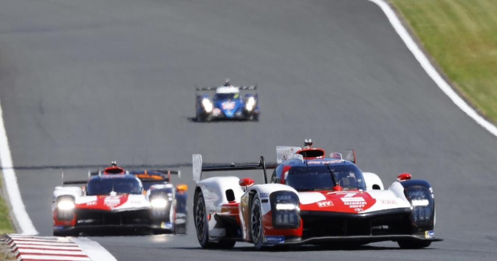 Toyota doubled in 6 hours from Fuji, ahead of Alpine and Peugeot