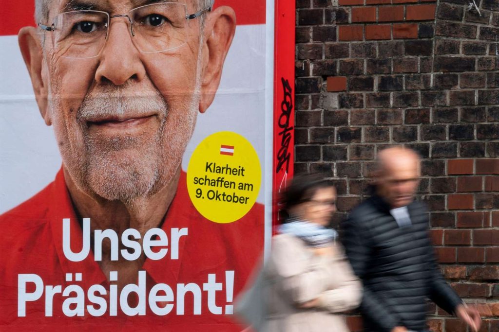 Austria voted to elect its president, and outgoing environmental expert Van der Bellen is the favorite