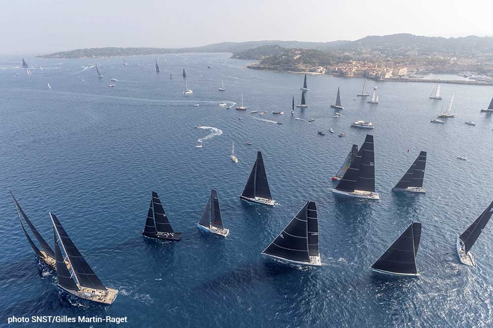 Les Voiles de Saint-Tropez: nearly 3,000 sailors raced in 2 (...]