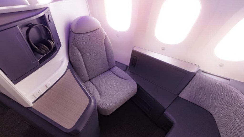 Air New Zealand introduces new business class seats made by Safran