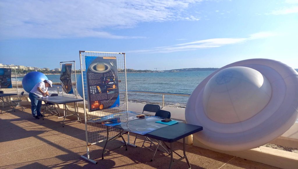 Stars in their eyes for the Science Festival in Cannes