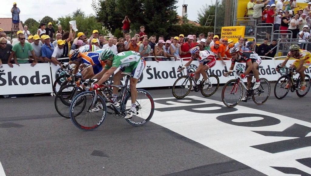 La dernière fois que le Tour de France est passé par Dax c