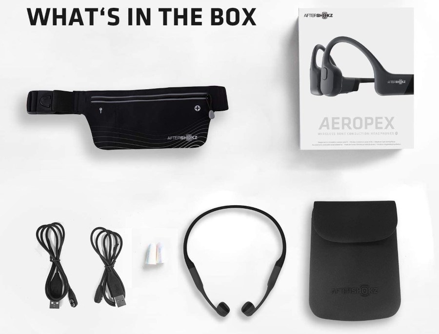 AfterShokz Aeropex: bone conduction sports headphones