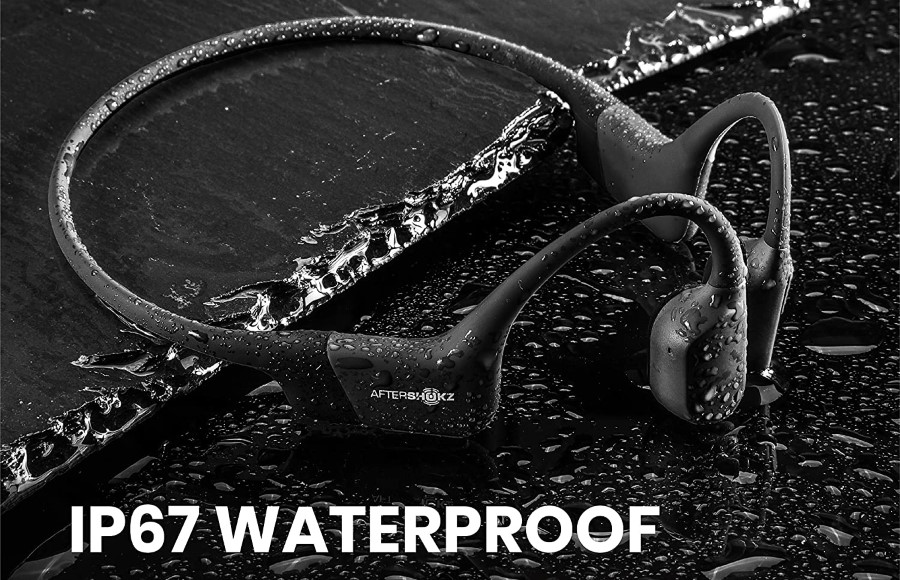 AfterShokz Aeropex: waterproof bone conduction sports headphones