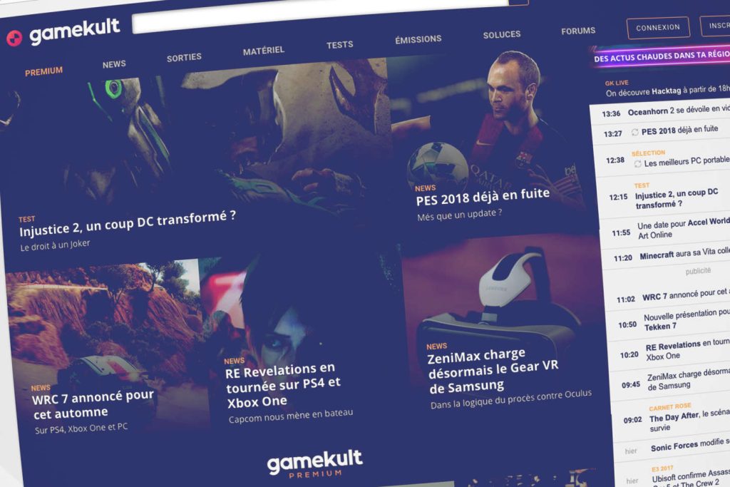 In "Gamekult", the editorial staff was asked by the new contributor not to come back