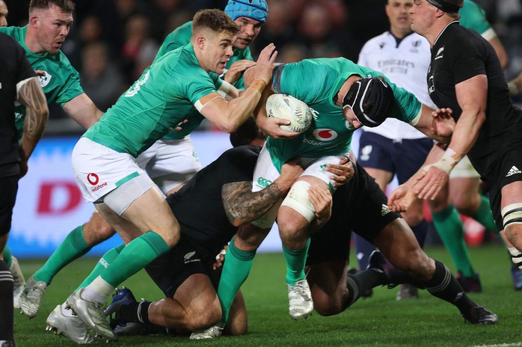 The first victory in Ireland's history against New Zealand