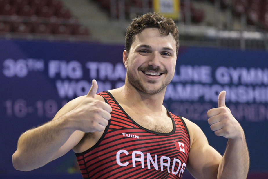 World Trampoline Championships |  Jeremy Chartier finished fifth