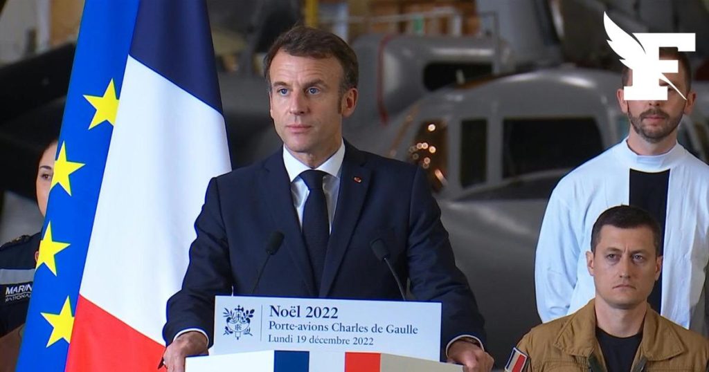 From Charles de Gaulle, Macron announces that he will speak about “universal national service” at the beginning of the year