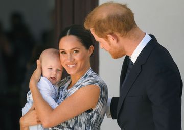 1177044844 Duchess Meghan and Prince Harry with their son Archie